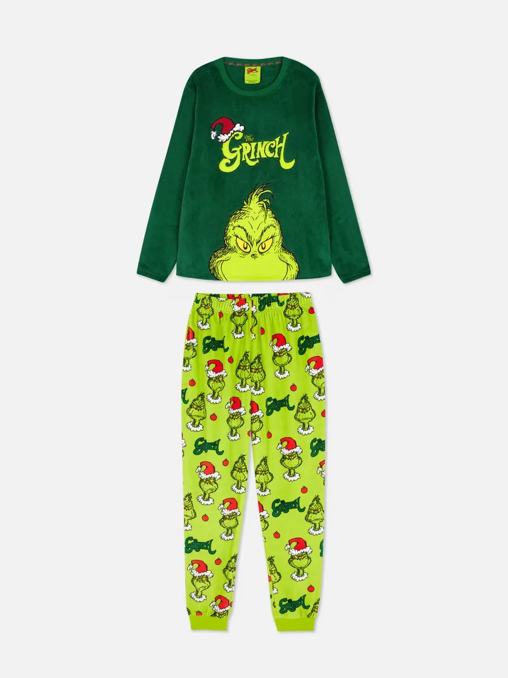 Pyjama du Grinch 2x1 - Confort et Style pour Vos Nuits d'Hiver !