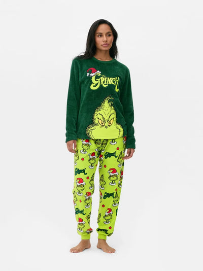 Pyjama du Grinch 2x1 - Confort et Style pour Vos Nuits d'Hiver !